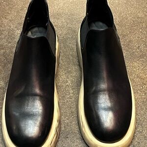 Marsell Goicca black leather boots 37